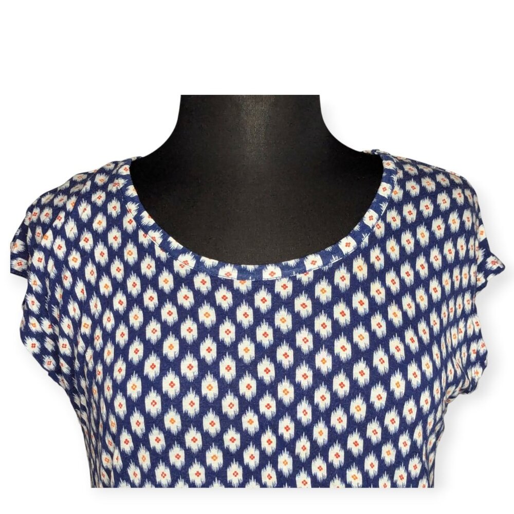 MICHAEL Michael Kors Lightweight Short Sleeve Scoop Neck Top Size Small - Picture 2 of 11